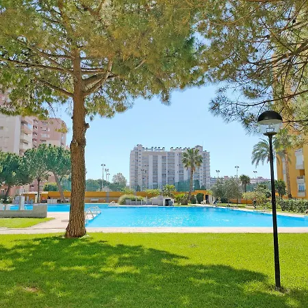 Apartment Global Properties, Practico Con Piscina En Residencial Brezo Canet *