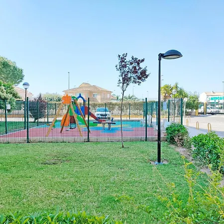 Global Properties, Practico Con Piscina En Residencial Brezo Canet Apartment Canet d'En Berenguer